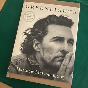 Matthew McConaughey Book GREENLIGHTS